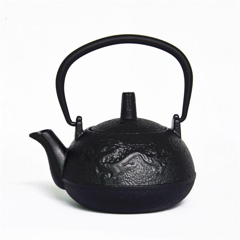 铁壶喜上眉俏铸铁工艺品摆件 300毫升小茶壶铁壶供应茶具