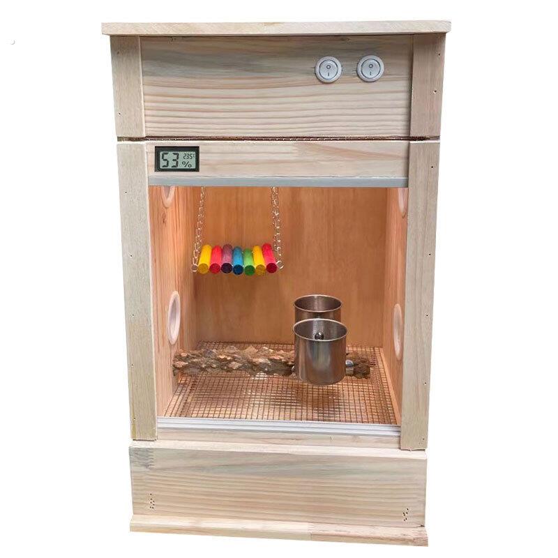 鹦鹉饲养箱手养幼鸟虎皮玄凤育雏箱雏鸟木箱牡丹鸟芦丁保温繁殖箱