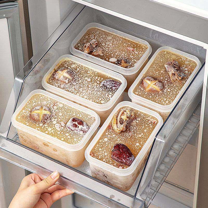 分装盒冰箱冻汤分装盒冷冻专用高汤骨头汤炖鸡汤备餐保鲜盒密封盒
