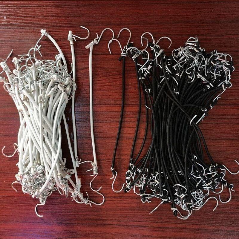 舞台婚礼背景喷绘布广告布架子展架拉伸绳桁架弹力挂钩简易绳铁钩