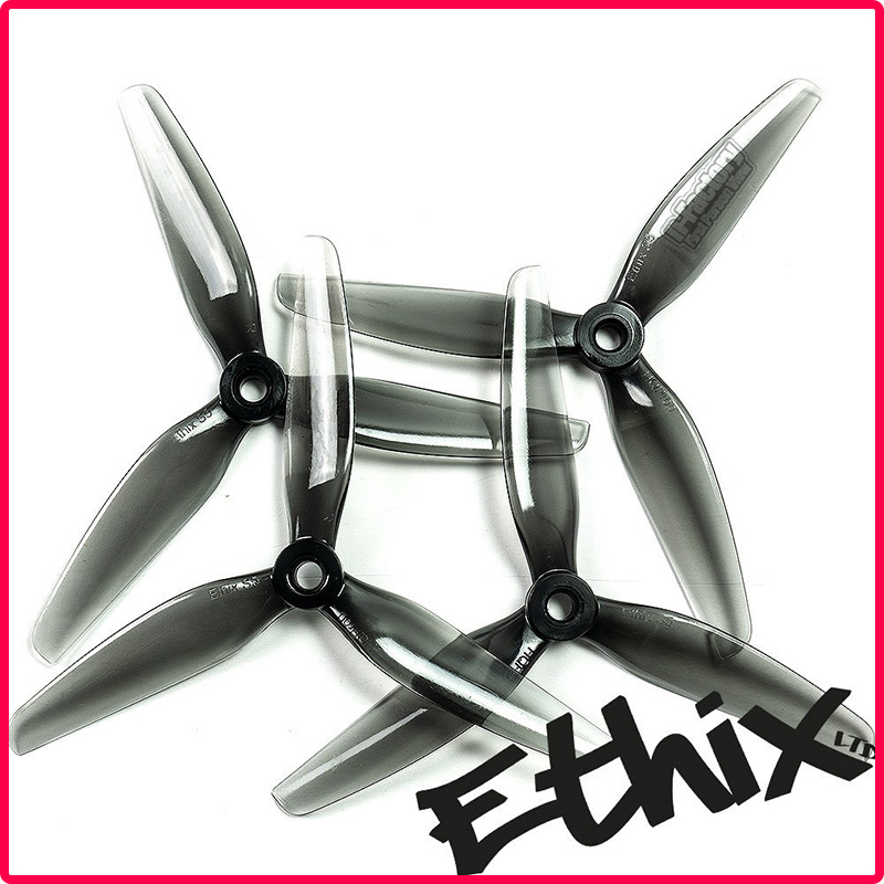 HQProp Ethix联名 S5 5X4X3（2正2反) 5寸 穿越机 FPV 螺旋桨