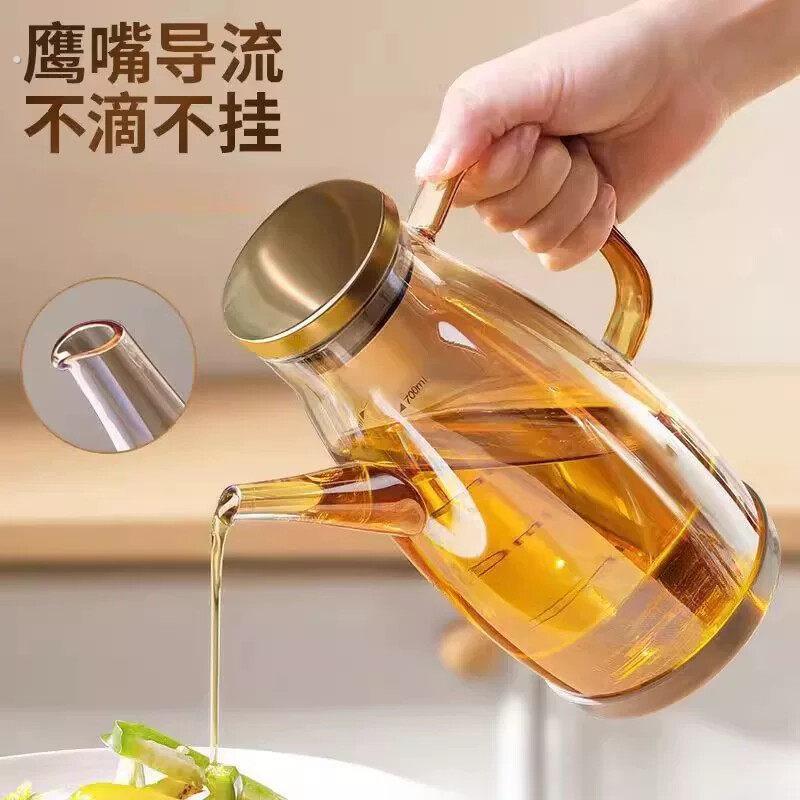 分酒器玻璃白酒倒家用大容量酒瓶高级感醒酒器带盖子二一斤装酒壶