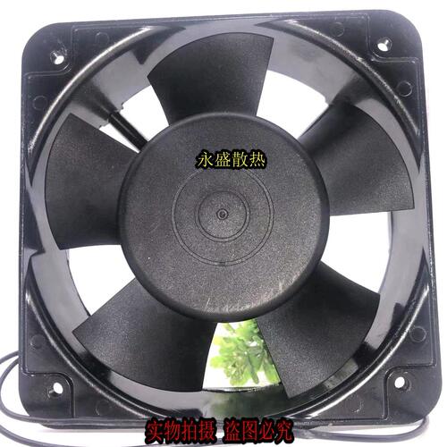 甄选全新斯纳克15050 220V 15cm厘米 双滚珠机箱机柜散热轴流小风