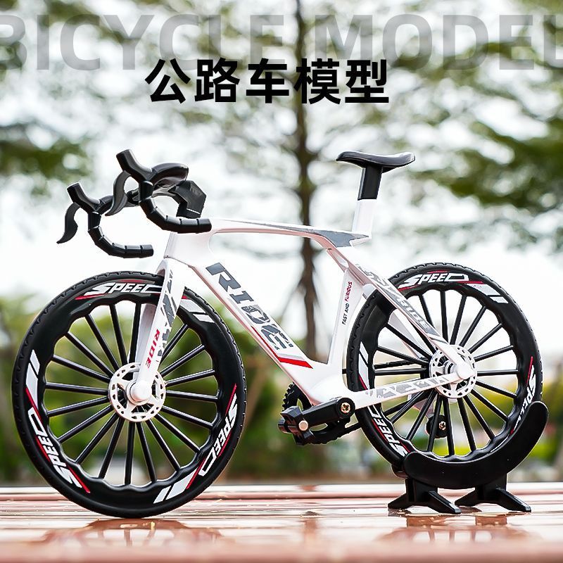 1:8合金模型弯把自行车仿真桌合金车/玩具仿真车/
