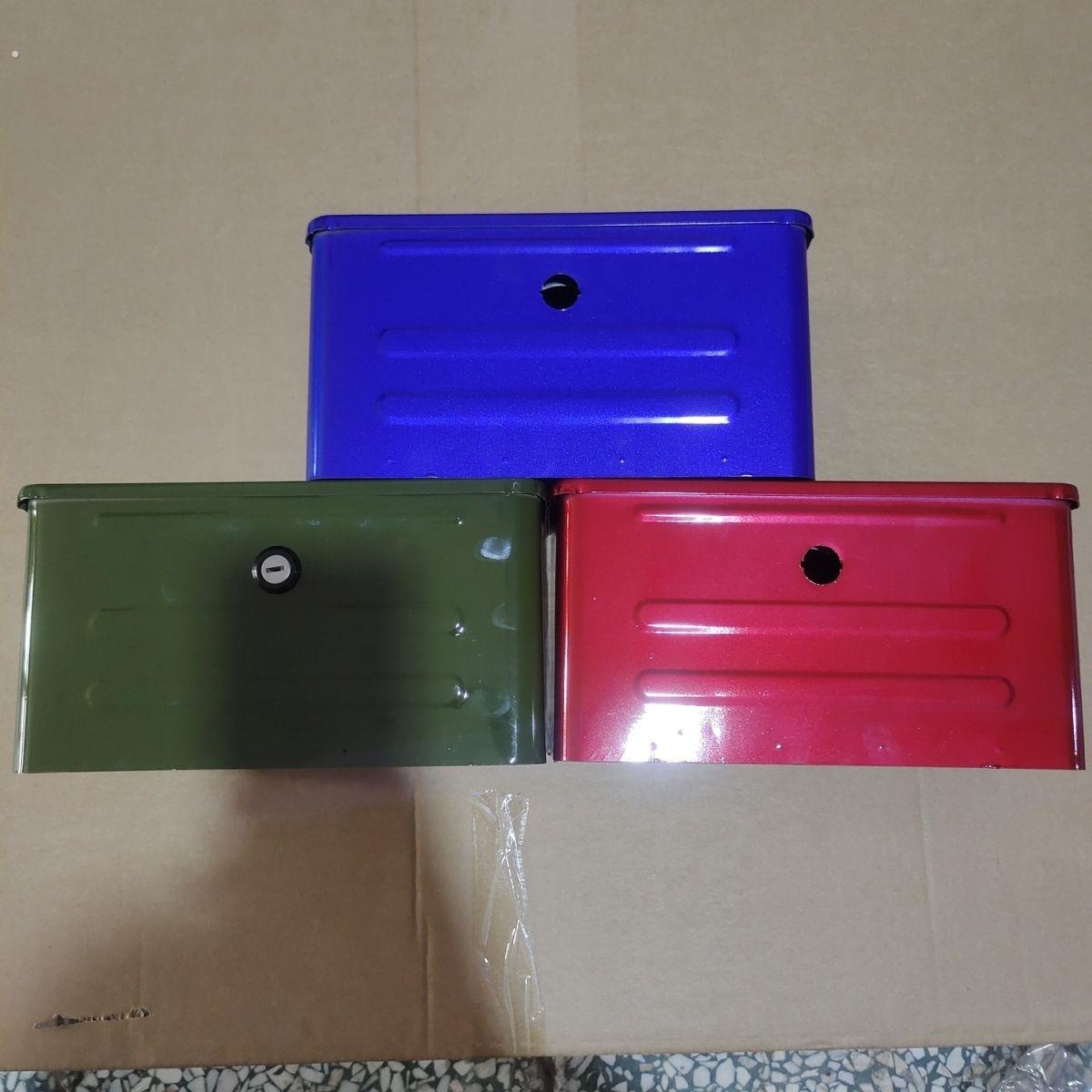摩托电动三轮车铁工具箱福田宗申大江加厚储物收纳盒带暗锁配件