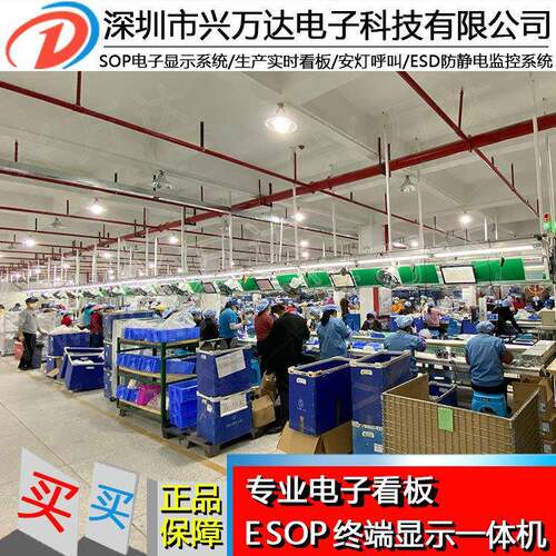 兴万达拉线sop无纸化产线sop无纸化方案SOP作业指导书看板ESOP
