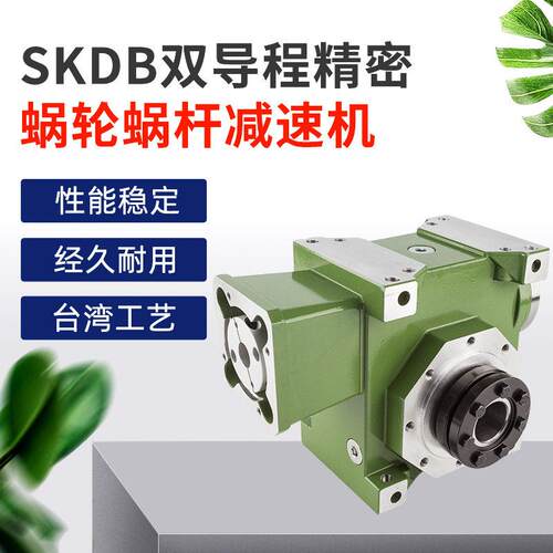 厂家直供SKDB双导程精密蜗轮速机蜗杆速机裁板锯雕刻机桁架用
