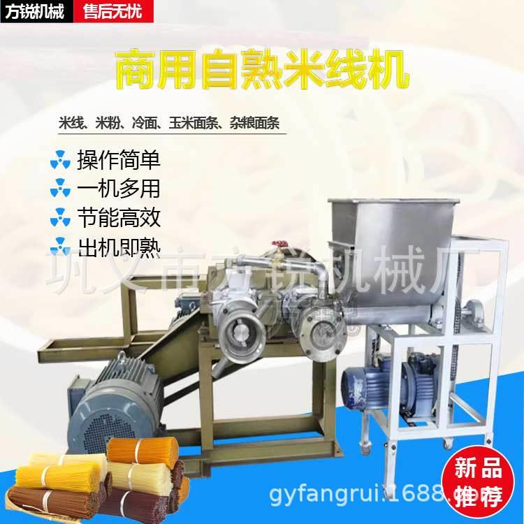 新型商用米线机厂家多功能杂粮米线机全自动自熟米粉机报价