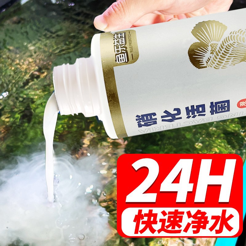 优选硝化活菌高活性活菌去除氨氮净水除异味打造空气缸鱼缸鱼池用