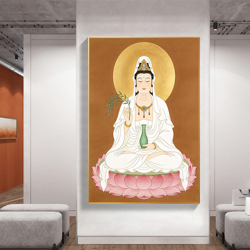 观音菩萨佛像小尺寸十字绣满绣2026新款观世音印花新手绣手工绣