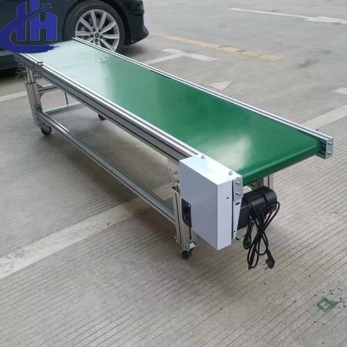 甄选小型平行式输送机 货物运输自动化流水线 铝型材皮带输送机