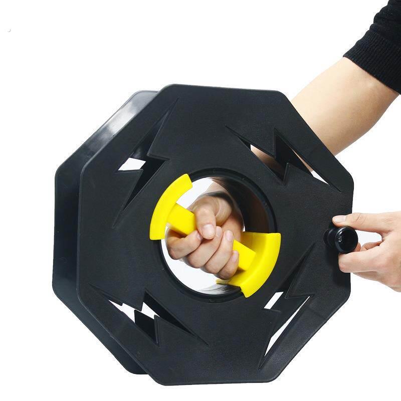 卷线盘电线收纳器线器绕盘空盘收盘收线线器移线动电卷缆千叶莲盘