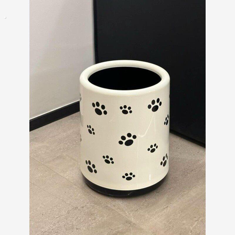 【新家的100个快递】猫爪垃圾桶客厅家用大容量厕所化妆室高颜值