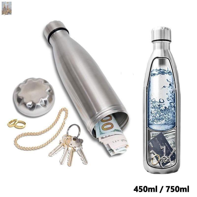 藏钱水杯私人钱箱水瓶安全转移藏匿罐容器暗格储物收纳保温杯水壶