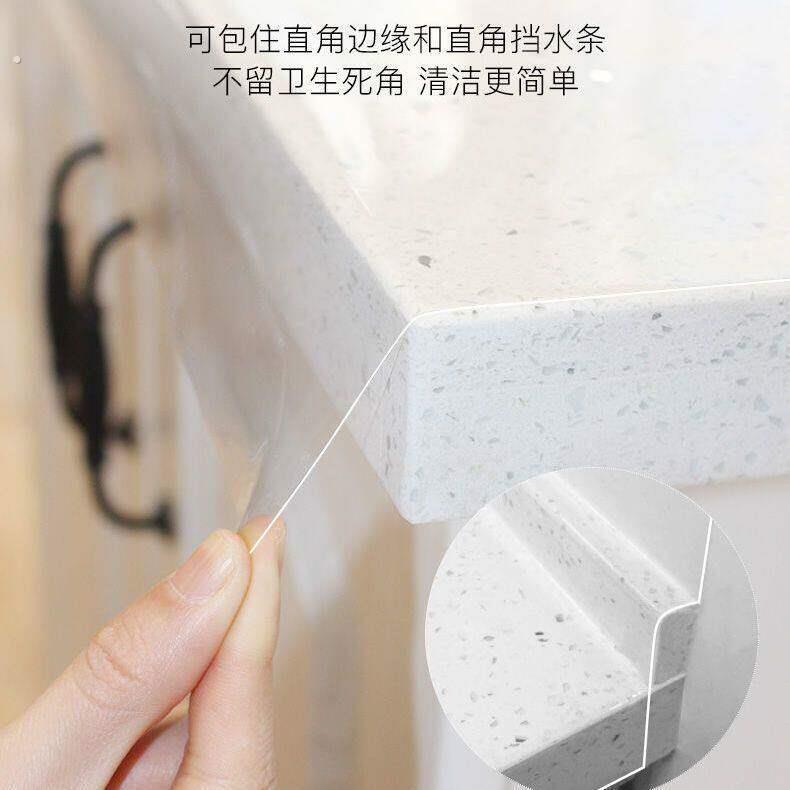 厨房台面保护膜耐高温大理石灶台贴纸透明防水防油石英石灶台贴膜