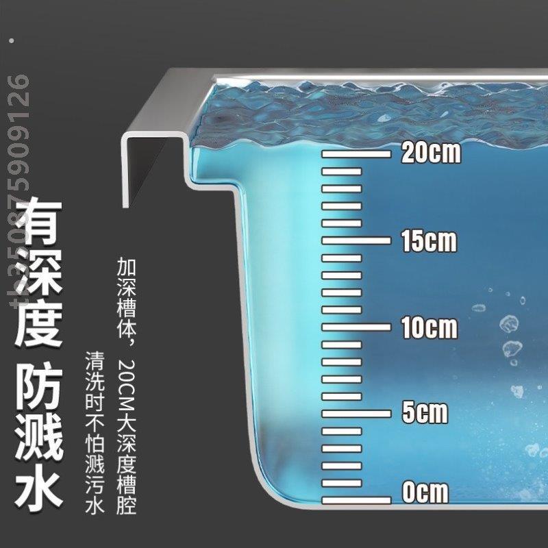 厨房304不锈钢水槽水池洗菜盆洗碗池槽带支架工作台洗手台盆家用
