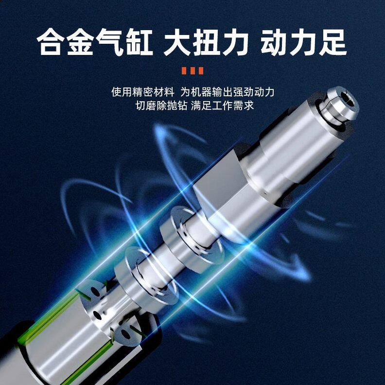 甄选台湾狮威气动风磨笔工业打磨机手持式小型模具抛光玉石雕丁欧