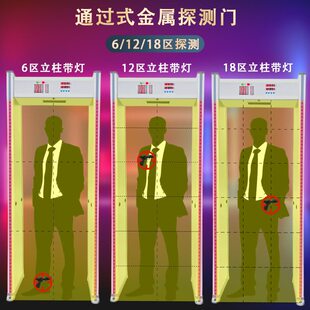 甄选金属探测门六区精度安检门公检法需学校工厂酒吧金属安检门
