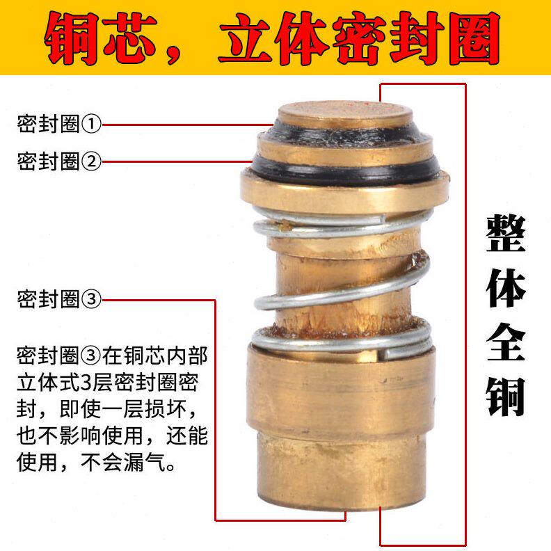 甄选防爆C式气动快速接头自锁氧气管PU管风炮管子空压机气泵钉枪