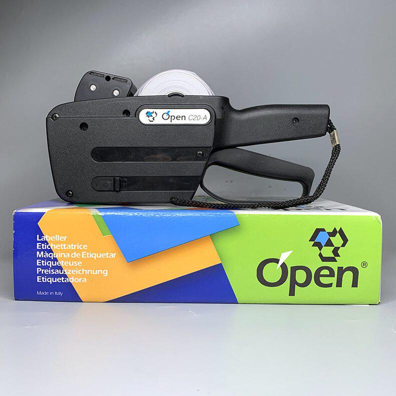 甄选意大利 Open C20-A  标签机 打号机 标码机 直边纸标签机 标