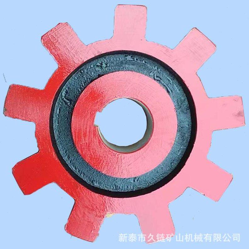 甄选厂家现货工业斗式提升机链轮圆环链轮规格多样 矿用六齿链轮