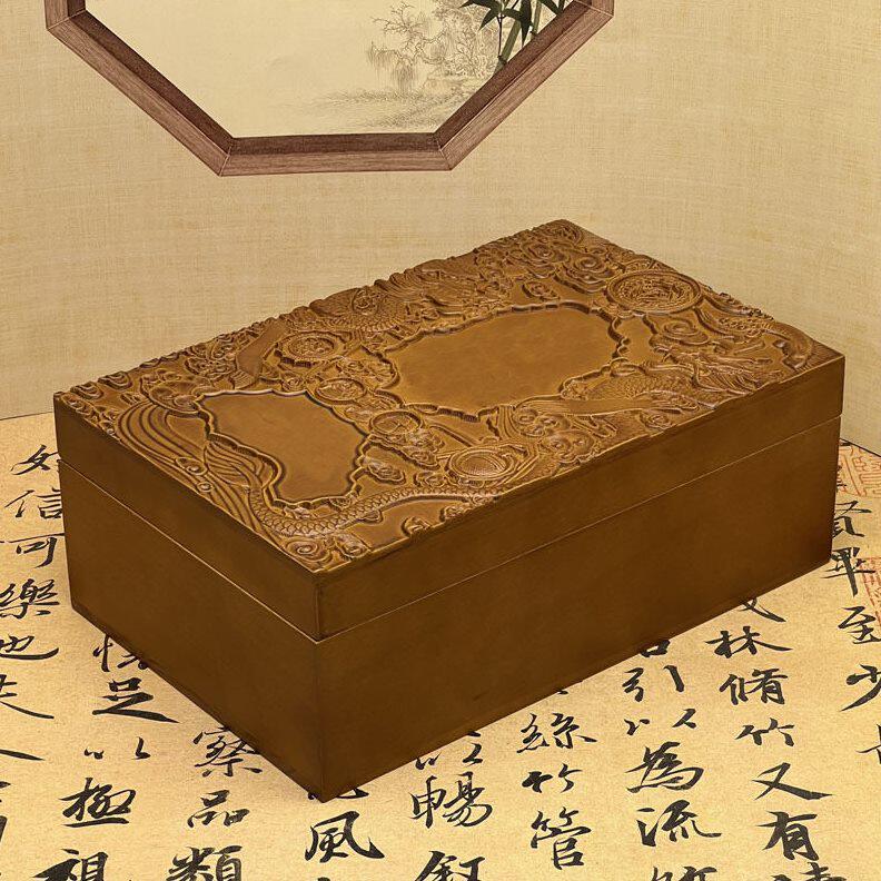 甄选源头工厂白酒礼品盒木盒 复古商务原木木制包装酒盒大号档礼