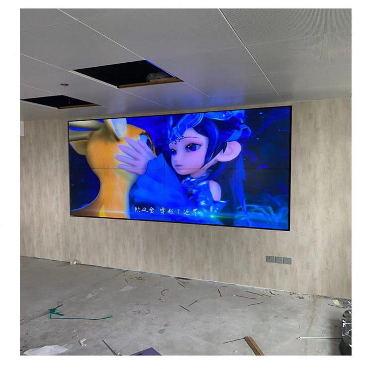 甄选49 46 55寸拼接屏监控指挥大屏液晶展厅显示屏LCD清无缝监视