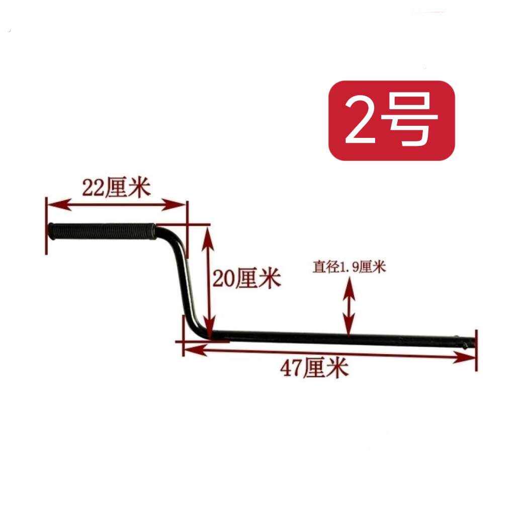 时风三轮车摇把 单缸柴油机启动摇把 手摇发动机起动摇把 原车件