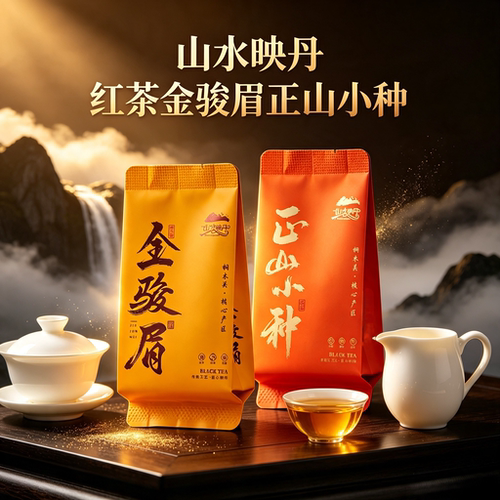 金骏眉红茶茶叶官方旗舰店正品
