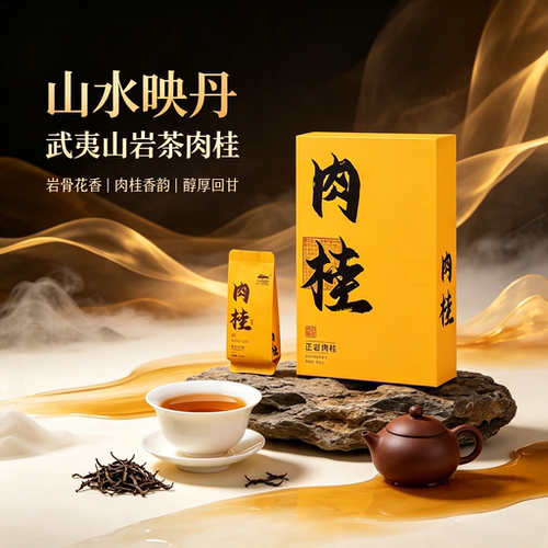 武夷山岩茶肉桂官方旗舰店正品