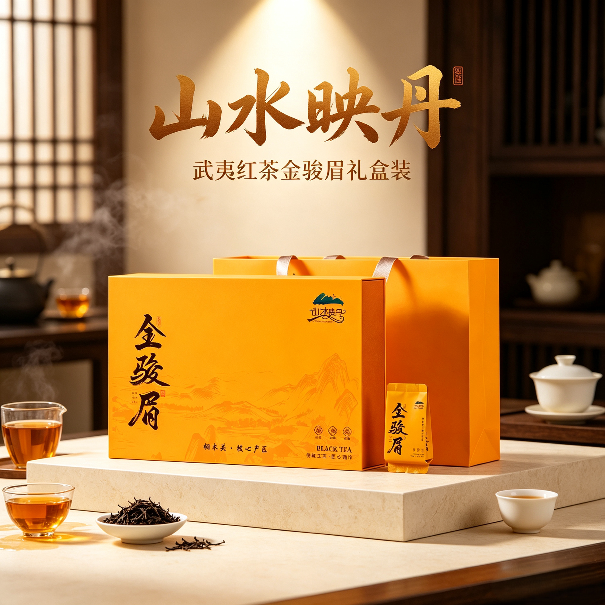 金骏眉红茶茶叶官方旗舰店正品图片