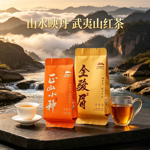 正山小种红茶茶叶官方旗舰店正品