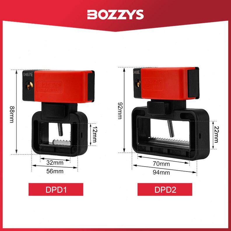 甄选BOZZYS工业安全锁具自锁式塑壳断路器锁工程检修空气开关安