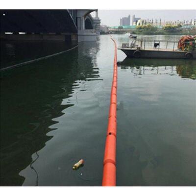 推荐河道水库漂浮物拦污浮筒景区水上围栏闸口浮萍浮藻拦截浮漂排