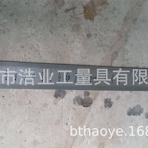 甄选2.5米钢直尺 不锈钢板尺 刻度尺 标尺设备尺 液位尺2500x38x2
