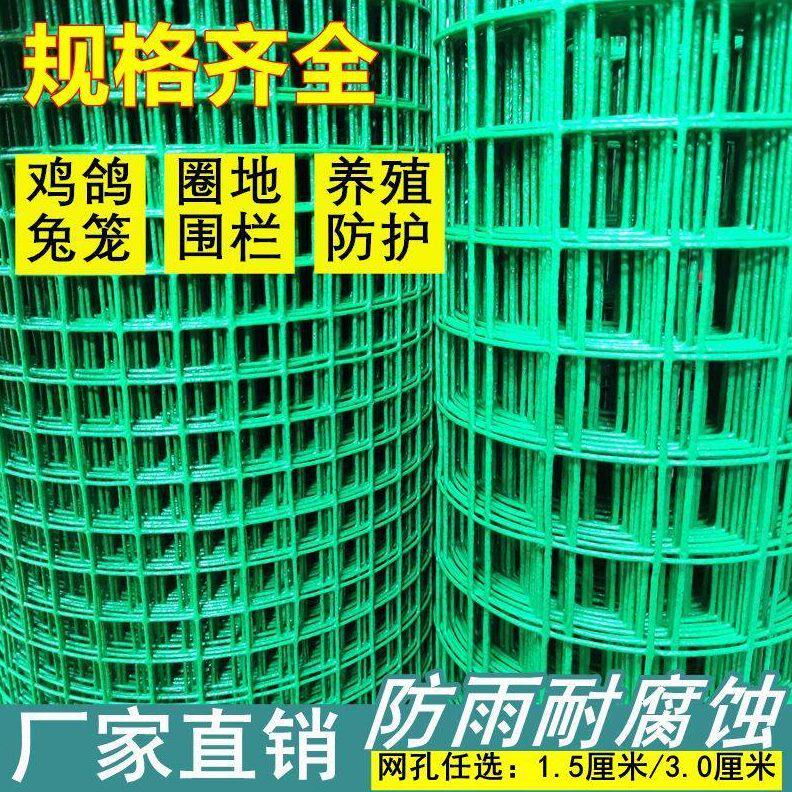 甄选养鸡鸭鹅养殖网小孔防锈铁丝网菜园果园围栏防鼠猫鸽笼阳台防