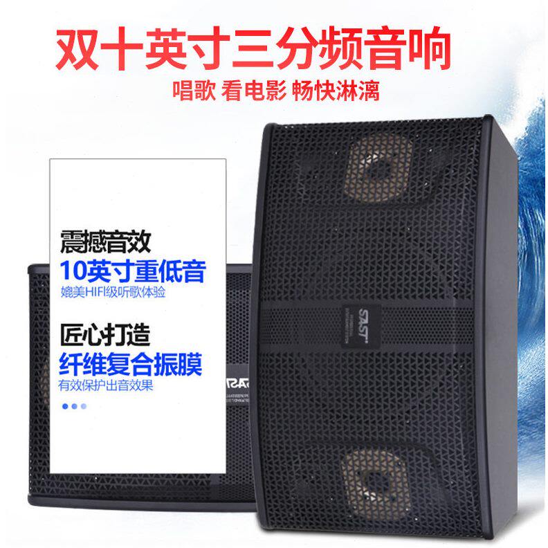 甄选先科（SAST）AV-312 音箱家庭影院KTV组合套装 会议音响 家用