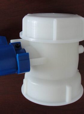 甄选IBC吨桶阀门 一体蝶阀  DN40 DN50 DN80 内径62mm 75mm 100mm