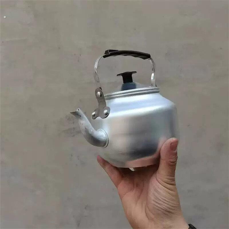 泡茶壶铝壶老式铝制泡茶壶家用户外壶小茶壶带过滤网饭店餐厅水壶