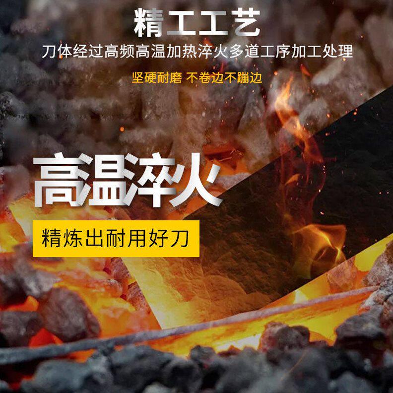 甄选铡刀砍骨刀家用小型羊肉卷切片机商用冻肉斩骨刀砍鸡羊排闸刀