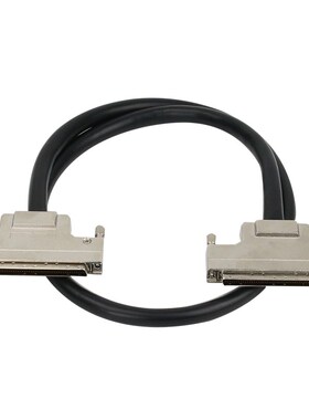 SCSI线 HPDB100P连接线scsi 100P公对公 100P数据线1/1.5/2/3/5米