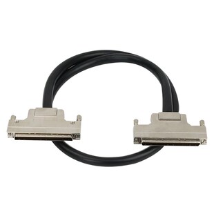 SCSI线 HPDB100P连接线scsi 100P公对公 100P数据线1/1.5/2/3/5米