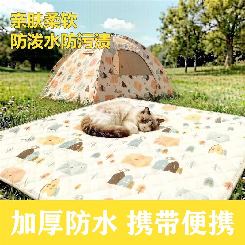 野餐垫防潮垫加厚户外地垫多人超音波露营垫帐篷内垫防水防潮垫子