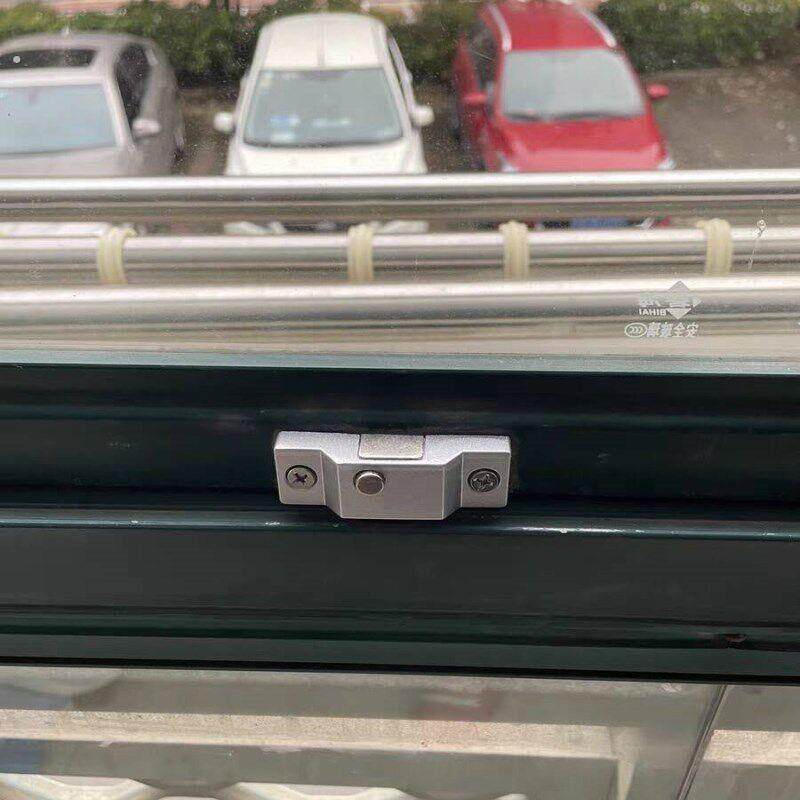无框阳台玻璃门窗自动弹簧插销锁卫生间推拉移门锁扣门栓插销配件