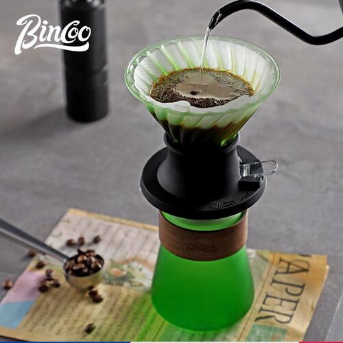 甄选Bincoo聪明杯手冲咖啡滤杯家用滴漏式咖啡分享壶浸泡过滤器具