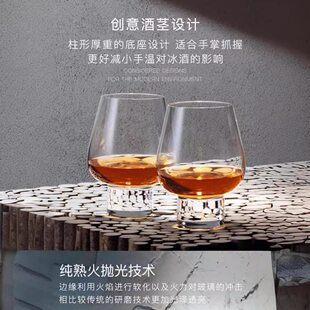 甄选祁县厂家直销简约纯手工 无铅水晶玻璃 醒酒器酒杯清酒雅致