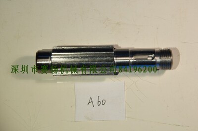 铣床花键轴小齿轮轴同步轮轴台湾炮塔3号4号铣床配件编号A60直销