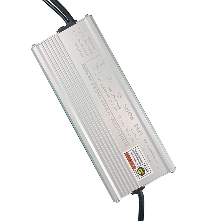 UV固化灯驱动电源80V 5.3A UV平板打印机可调节功率防水电源图片