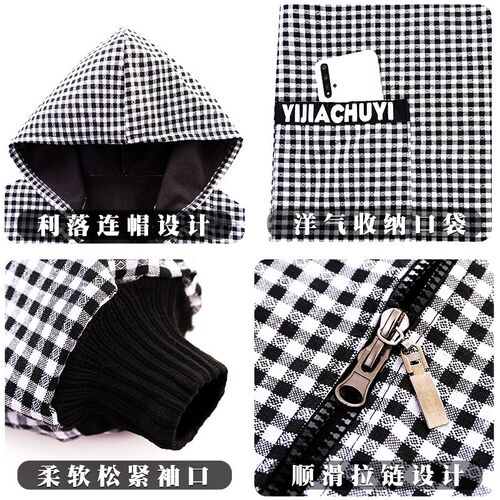 加绒罩衣冬季加厚保暖长袖围裙户外工作服定制印字防污耐脏外套女