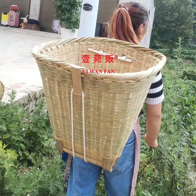 贵州竹编背篓成人家用背篼买菜竹筐背筐手工编织农用背萝背箩背罗